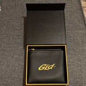 GLD Black and Gold Men's Wallet